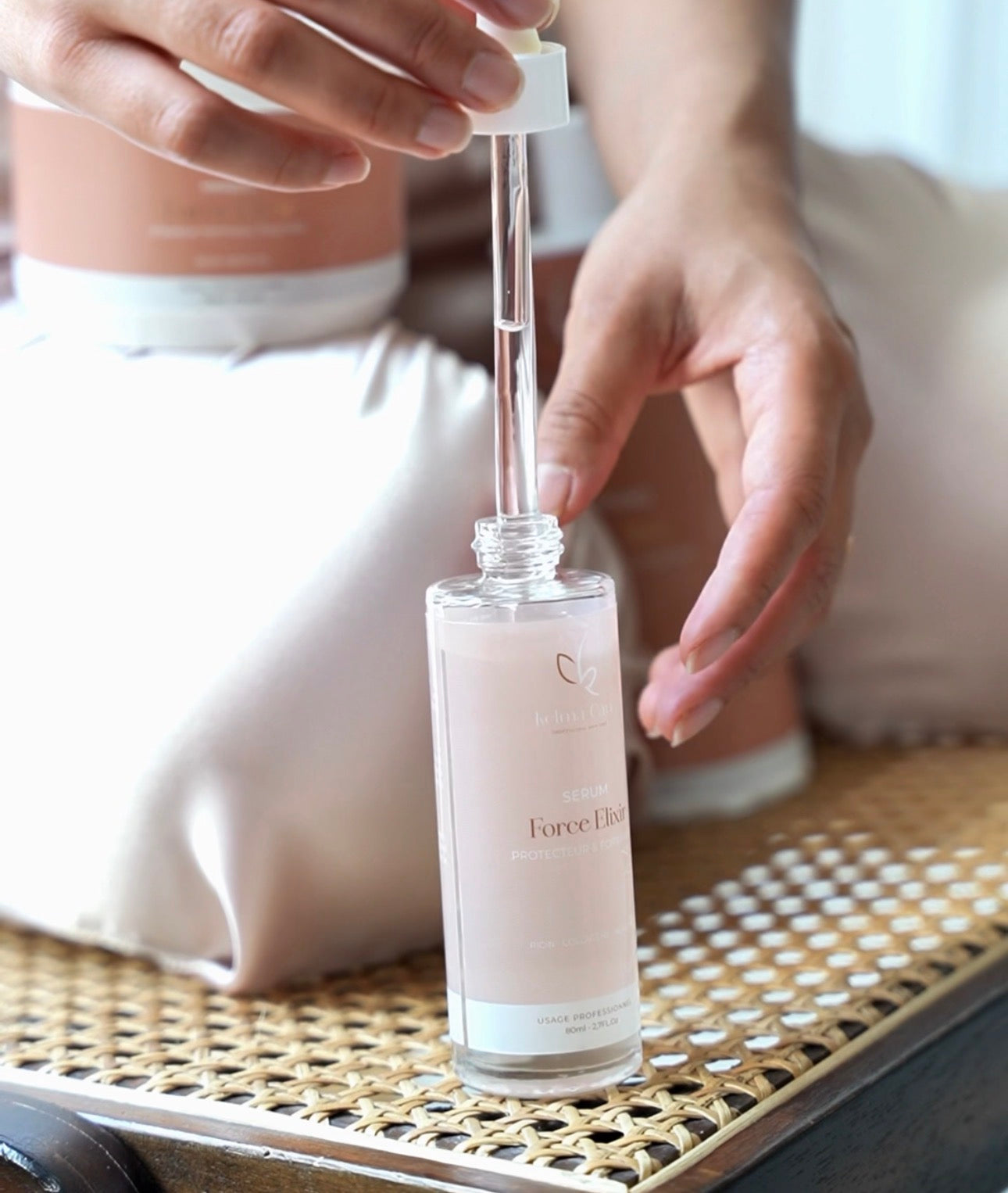 Pack soins protecteurs Force Elixir avec sérum thérmoprotecteur