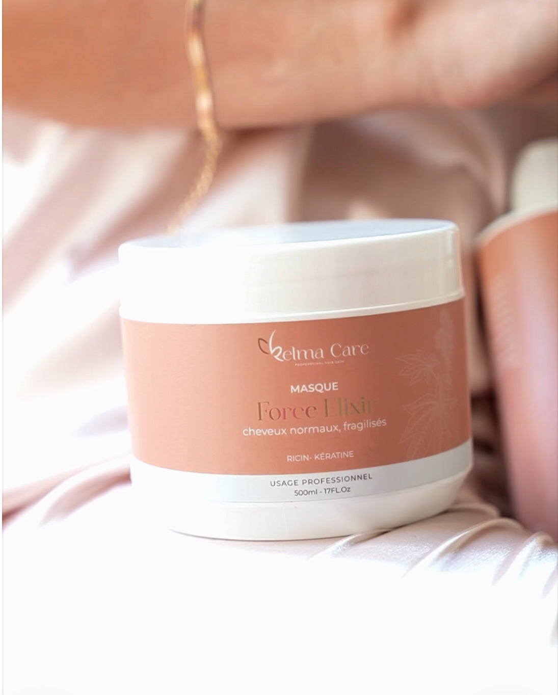 Masque Kératine Huile de ricin