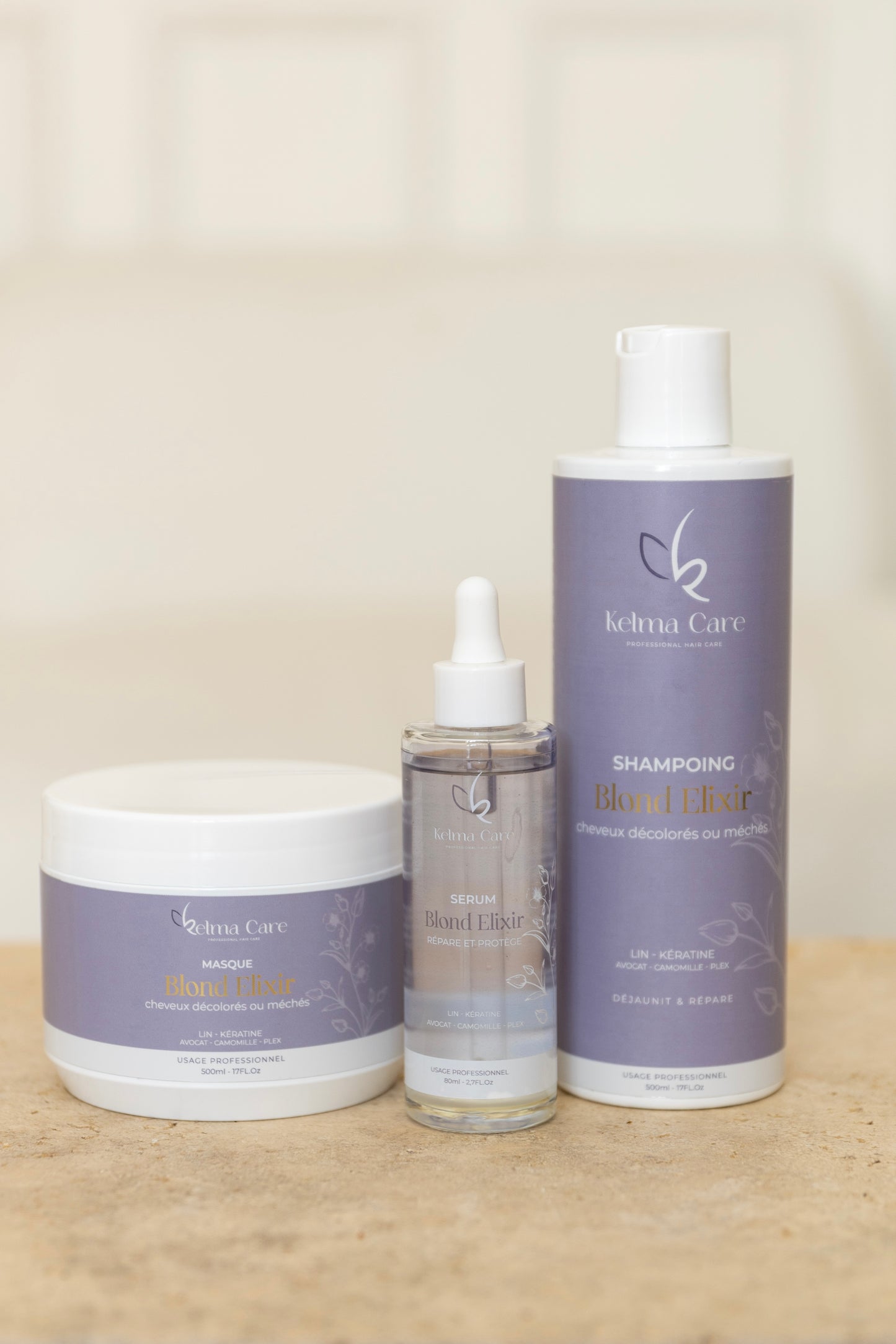 Pack soin Blond Elixir Kelma care