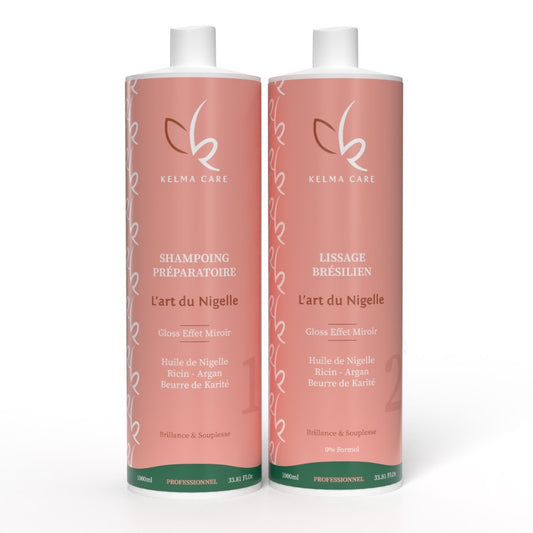 Lissage brésilien - L'art du Nigelle