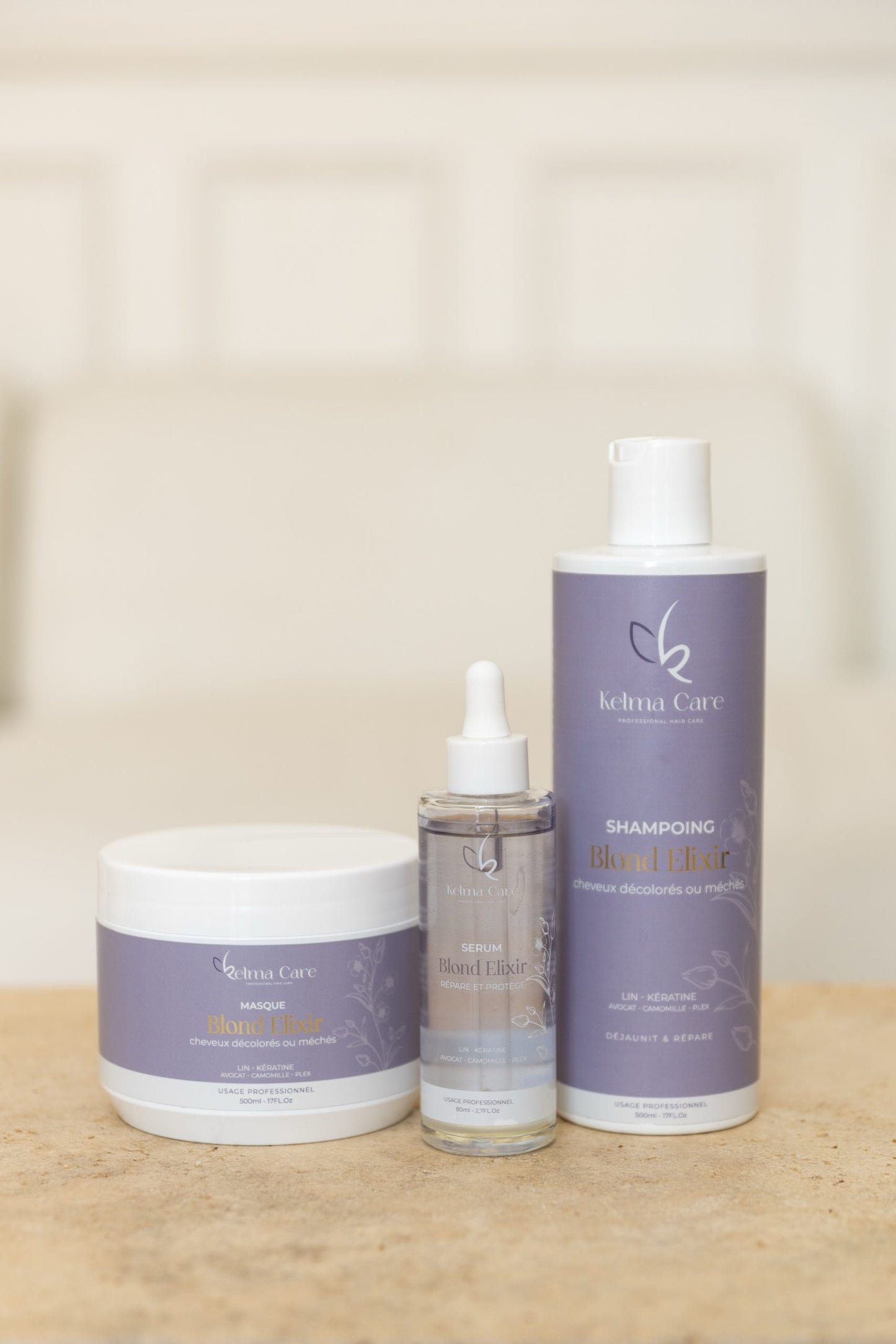 Pack soin Blond Elixir Kelma care