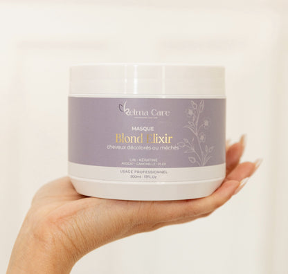 Masque pour Cheveux décolorés Blond elixir